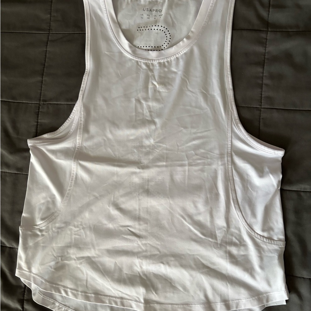 White Women's Tank Top